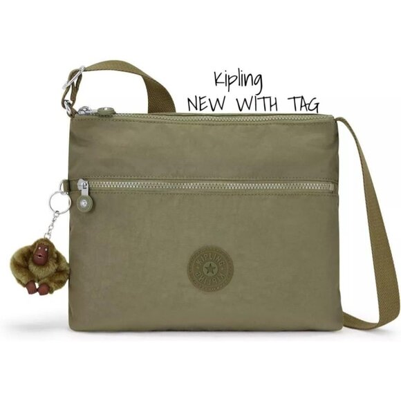 Kipling Handbags - Kipling Annabelle Crossbody Bag - New Green Nylon Purse with Tag